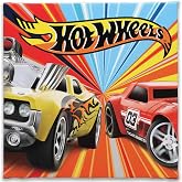 Mattel Hot Wheels Color Burst Gallery Wrapped Canvas Wall Decor | Fun Hot Wheels Picture for Kids' Bedroom or Play Room