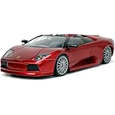 Jada Toys Hyper-Spec 1:24 Lamborghini Murcielago Roadster Die-cast Car Red, Toys for Kids and Adults