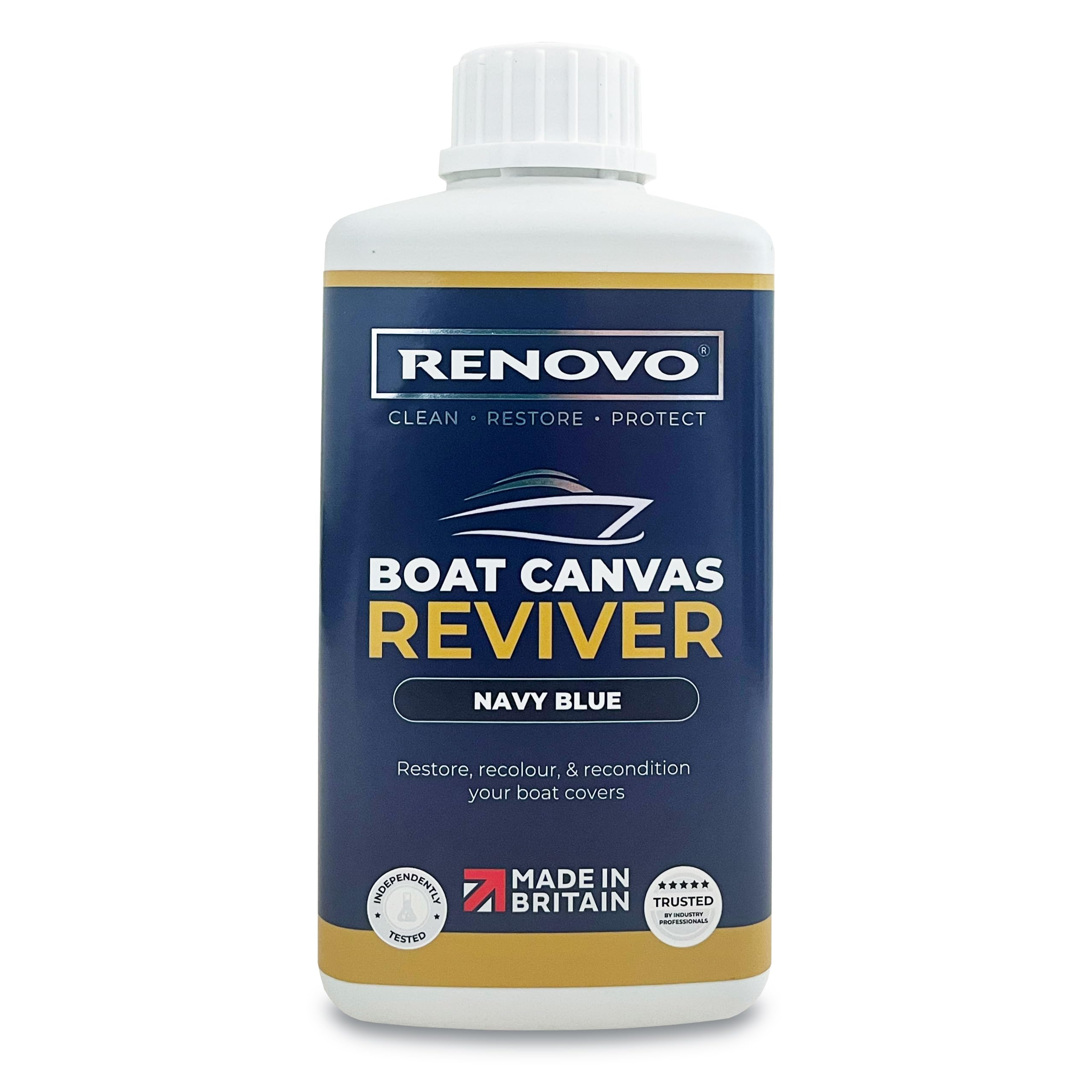 Renovo Boat Canvas Reviver/Navy Blue 500 ml