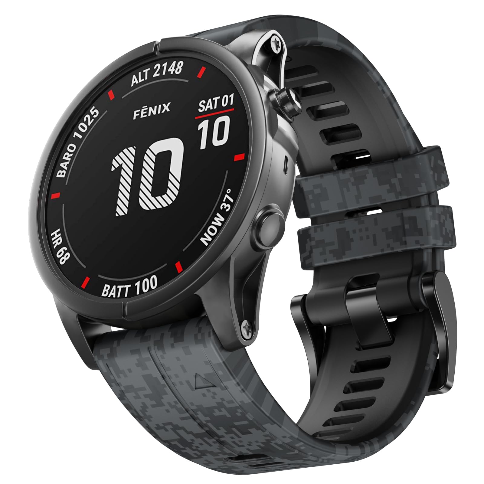 Replacement For Garmin Fenix 6 Pro/6/7/5/5 Plus Strap, 22mm Quick Release Watch Strap for Forerunner 945/965/935/955/745, Approach S60/ S62/Instinct/Instinct 2