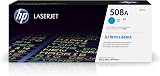 HP CF361A 508A Cyan Original LaserJet Toner Cartridge 5000 Pages