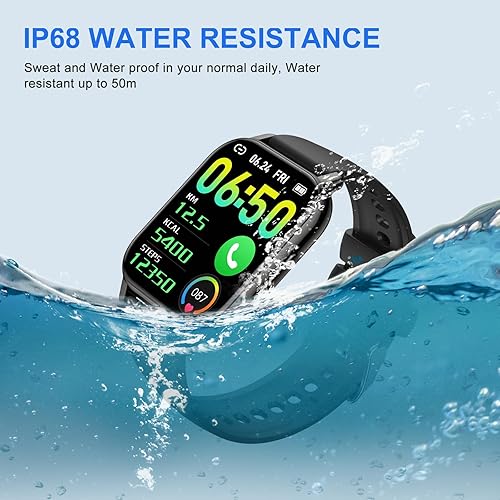 Smartwatch (Answer/Make Call) for Men Women, HD Touch Screen