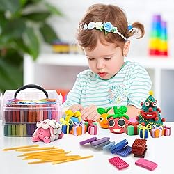 CiaraQ Polymer Clay Starter kit, Oven Bake Modeling