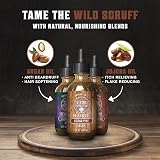 Viking Revolution Beard Oil 3 Pieces Sandalwood Pine Sage 100% Natural view 3