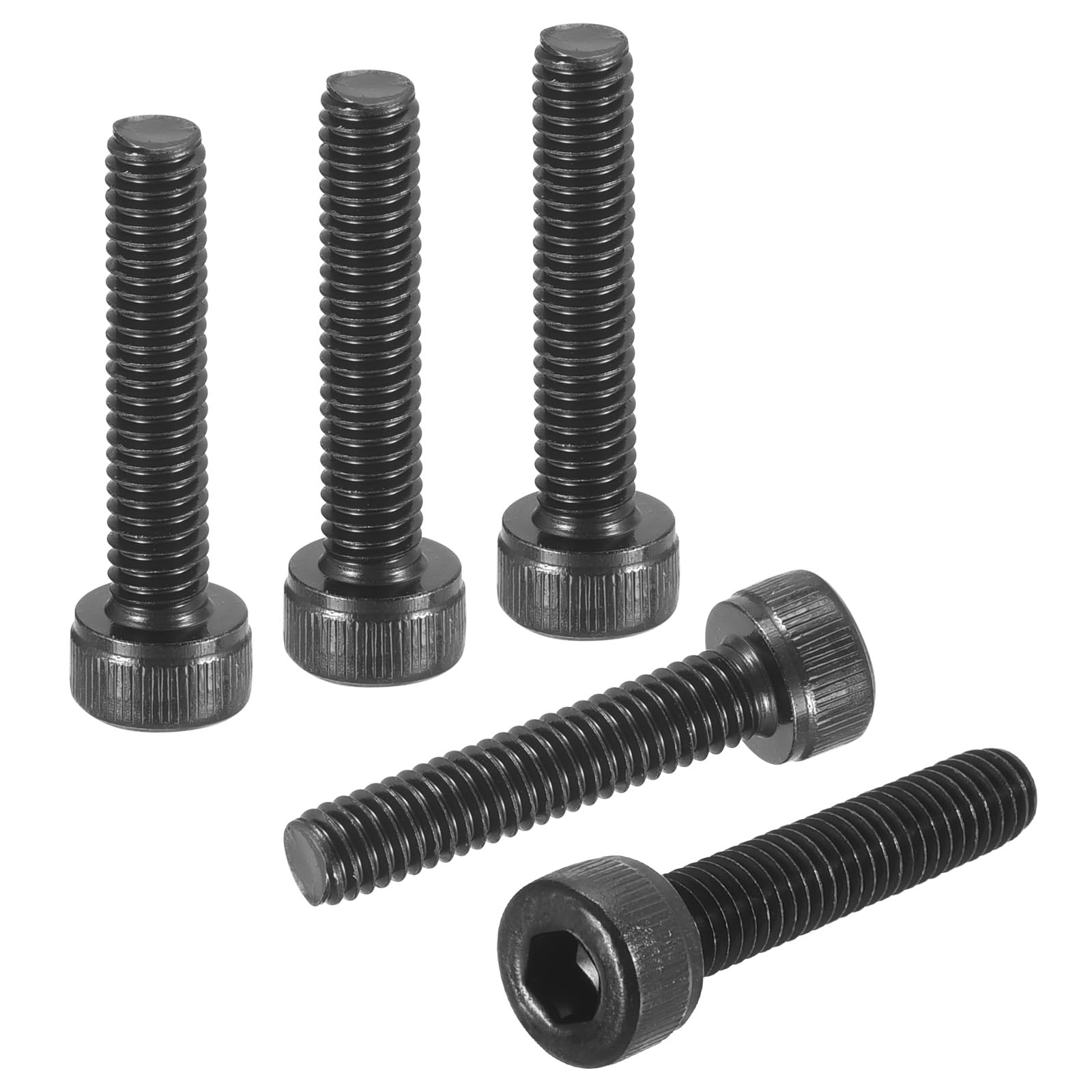 DTGN M4-0.7x20 Socket Head Cap Screws Bolts - 50Pack - Good for Road Bicycle, Mountain Bike, Auto, Motorcycle - Carbon Steel Hex Head Metric Screws, Black