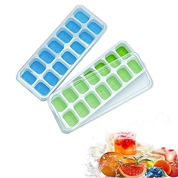 aranticy 2pieza cubitos de hielo forma 14 compartimentos silicona ...