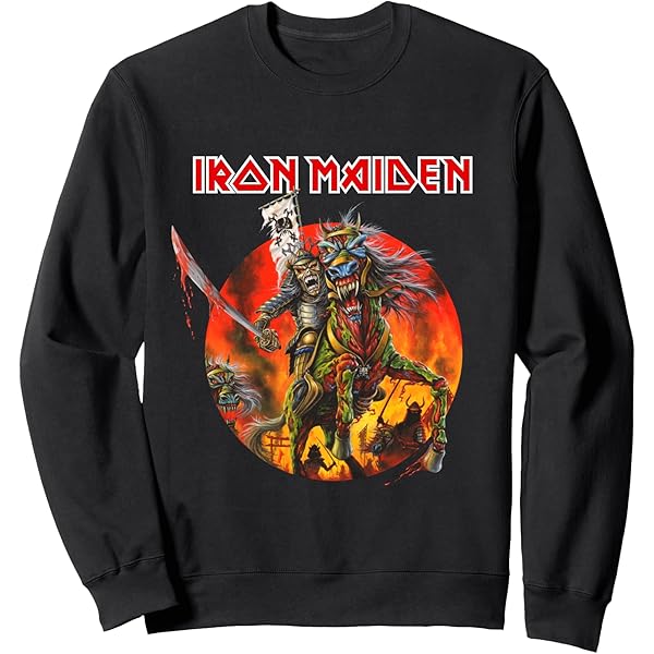 IRON MAIDEN MAIDEN JAPAN ロングスリーブTシャツ L Amazon.com: Iron Maiden Japan Event Long Sleeve T-Shirt : Clothing