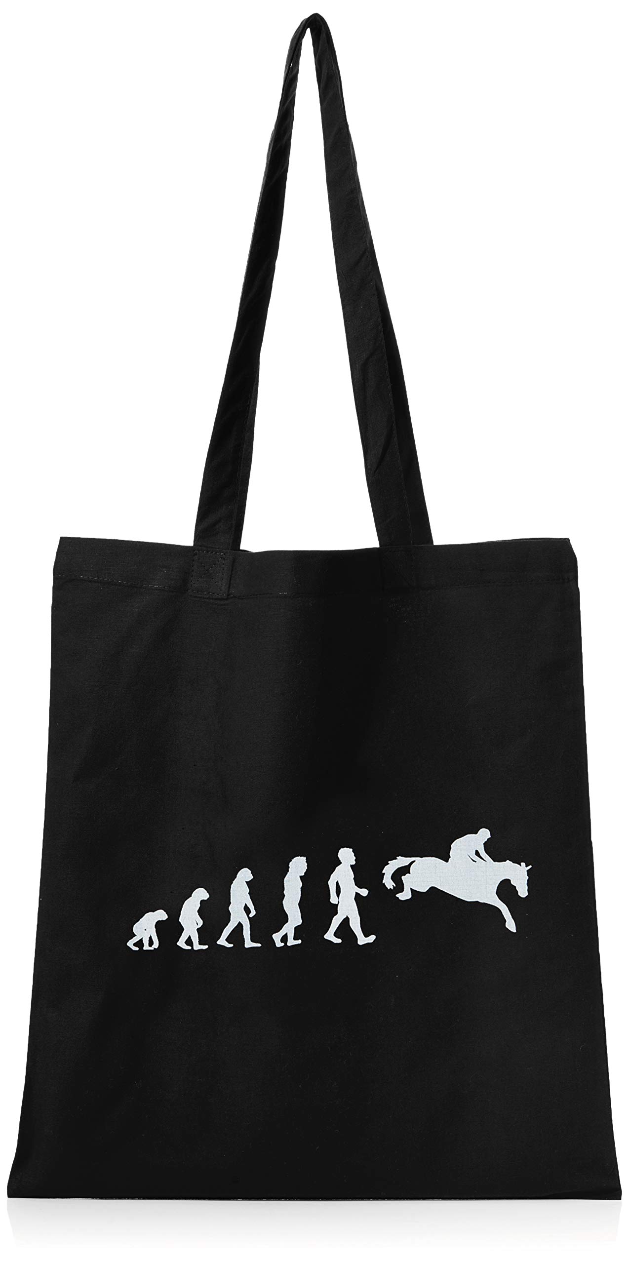 Texlab - Jumping Evolution - Cloth Bag, Black