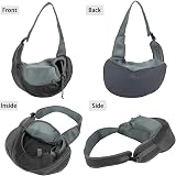 LONTG Pet Sling Carrier Bag for Small Dogs Cats Adjustable Shoulder Strap view 3