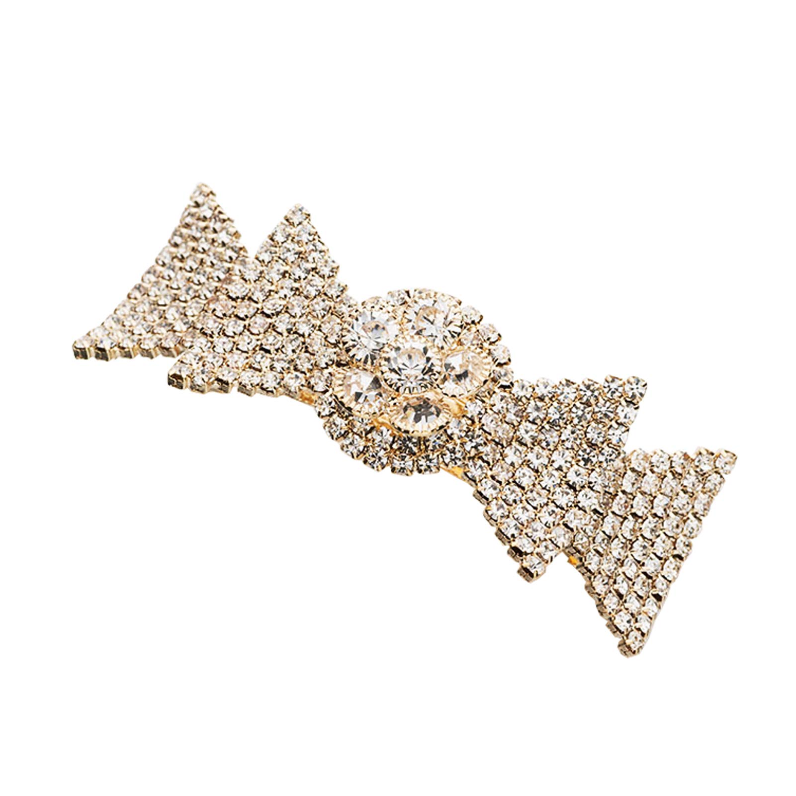 Hair Clip Gold Diamond Horsetail Clip Barrettes Spring Hair Clip Hair Accessories Bangs Clip Side Clip Top Clip