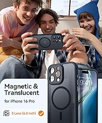 CANSHN Magnetic Compatible with iPhone 16 Pro