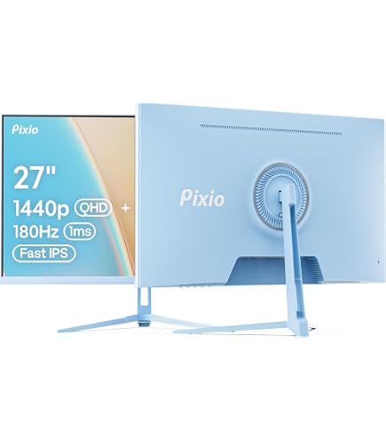 Amazon.com: Pixio PX27U Wave Blue 27 inch 160Hz Refresh Rate 4K