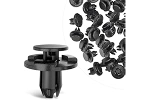 GOOACC 50Pcs Push-Type Engine Cowl Bumper Fender Clips Replacement for Nissan Altima Sentra Murano Maxima Xterra Infiniti FX35 FX45 G25 G35 G37 Mazda 3 5 6 CX-3 CX-5, OEM-#01553-05323,L33X13209