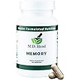 M.D. Blend Memory - Natural Blend - Expert Formulated Supplement for Cognitive Wellness, Memory, & Neural Function - Premium L-Tyrosine, Phosphatidylserine, Bacopa Monnieri - 30 Capsules 1 Pack