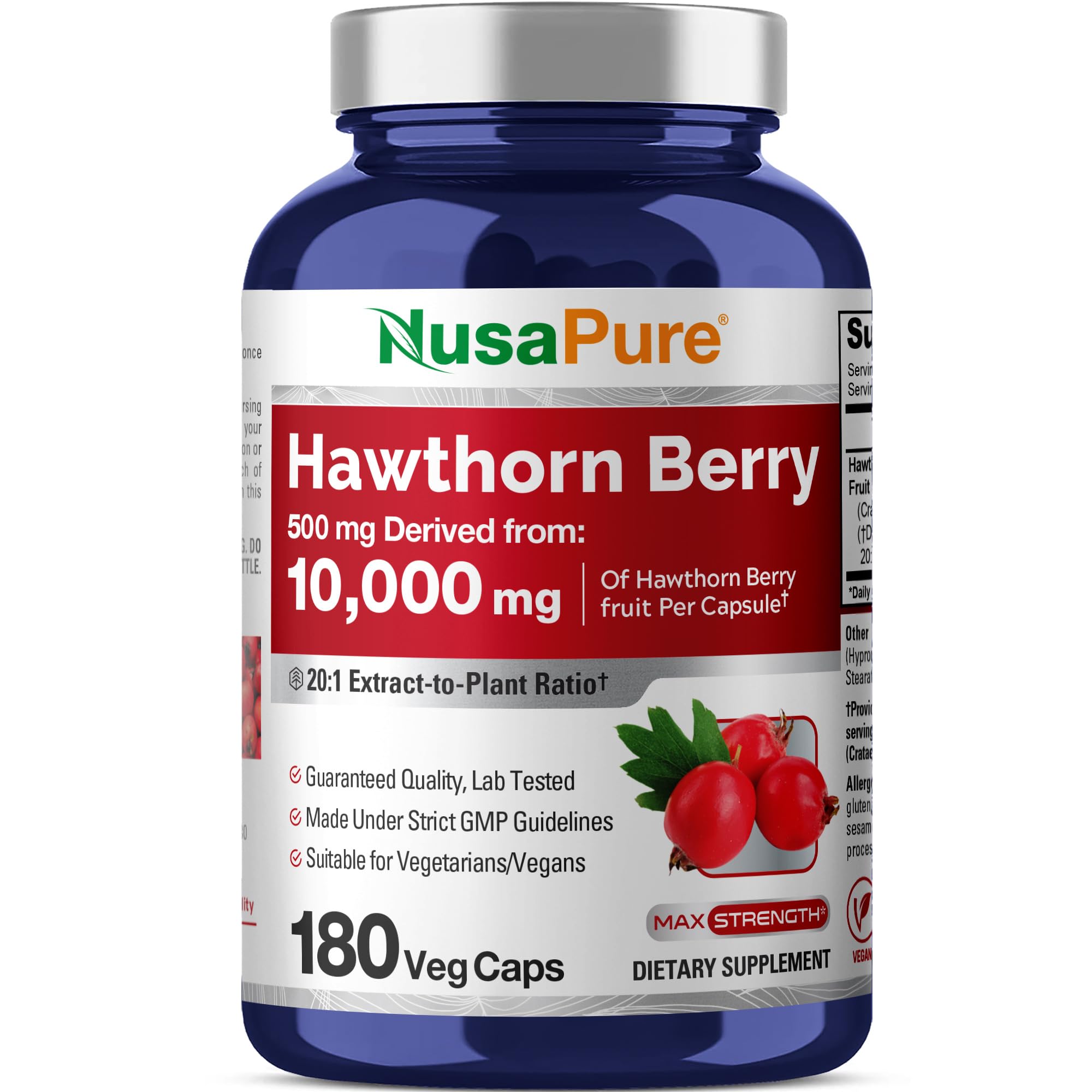 Hawthorn Berry 10000 mg