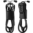 Beautyflier PU Leather Stethoscope Holder with Clip for All Models: Littmann, ADC, MDF, Adscope, Stethoscope Holder Carrier Perfect for Physicians, Nurses, EMT (Black)