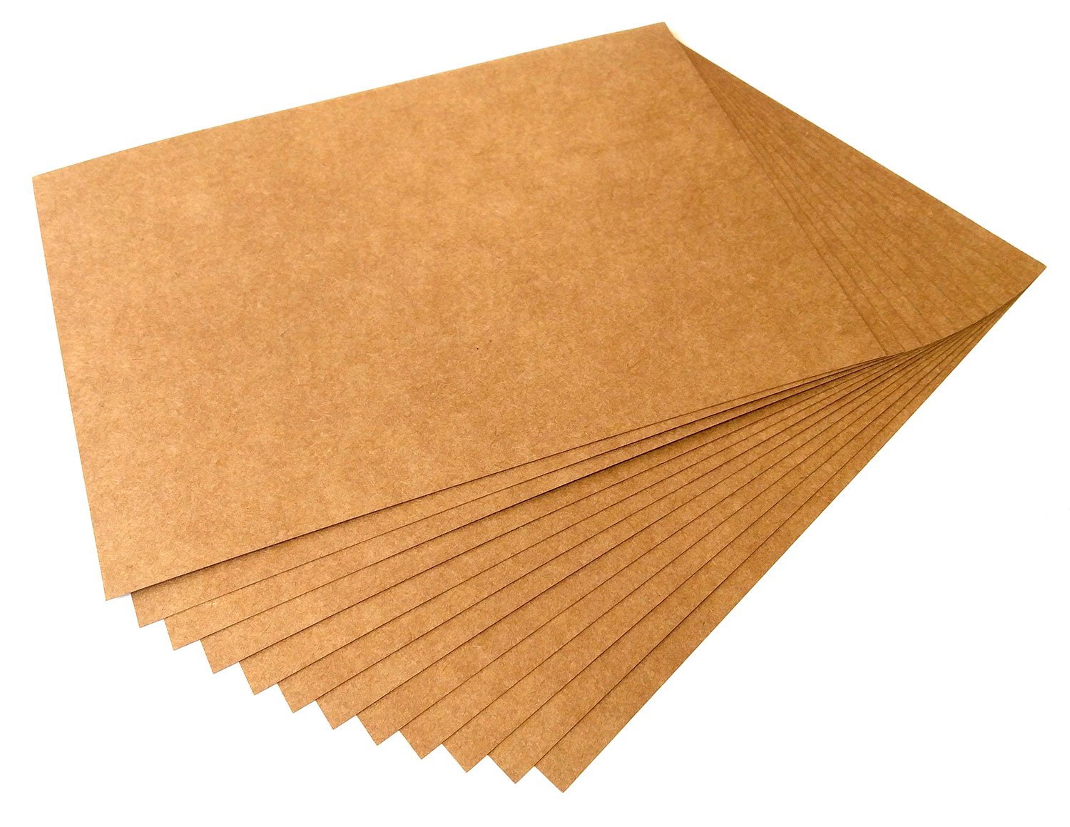 50 Sheets of 300 GSM A4 Kraft Stock Paper Matte Finish/Blank Printing Card Craft Sheets