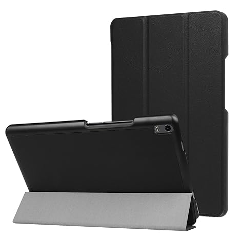 Schutz Hülle für Lenovo Tab4 8 Plus 8.0 Zoll TB-8704F Ultra Slim Cover Hardcase aufstellbar Wake & Sleep Funktion + GRATIS St