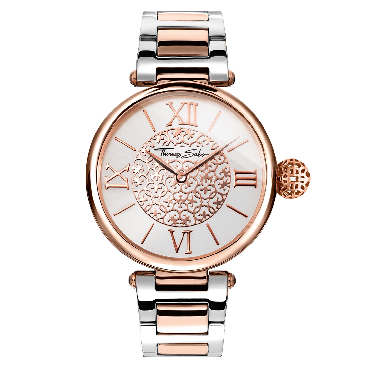 Thomas Sabo Women Watch Karma Analogue Quartz Stainless Steel WA0257-277-201-38 MM