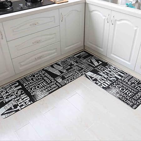 Wenzhe Tappeto Cucina Materiale Pu Antiscivolo Olio Prova