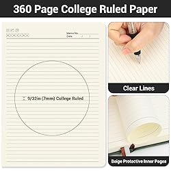 EUSOAR Work Notebook, 360 Pages Large A4 8.5" X