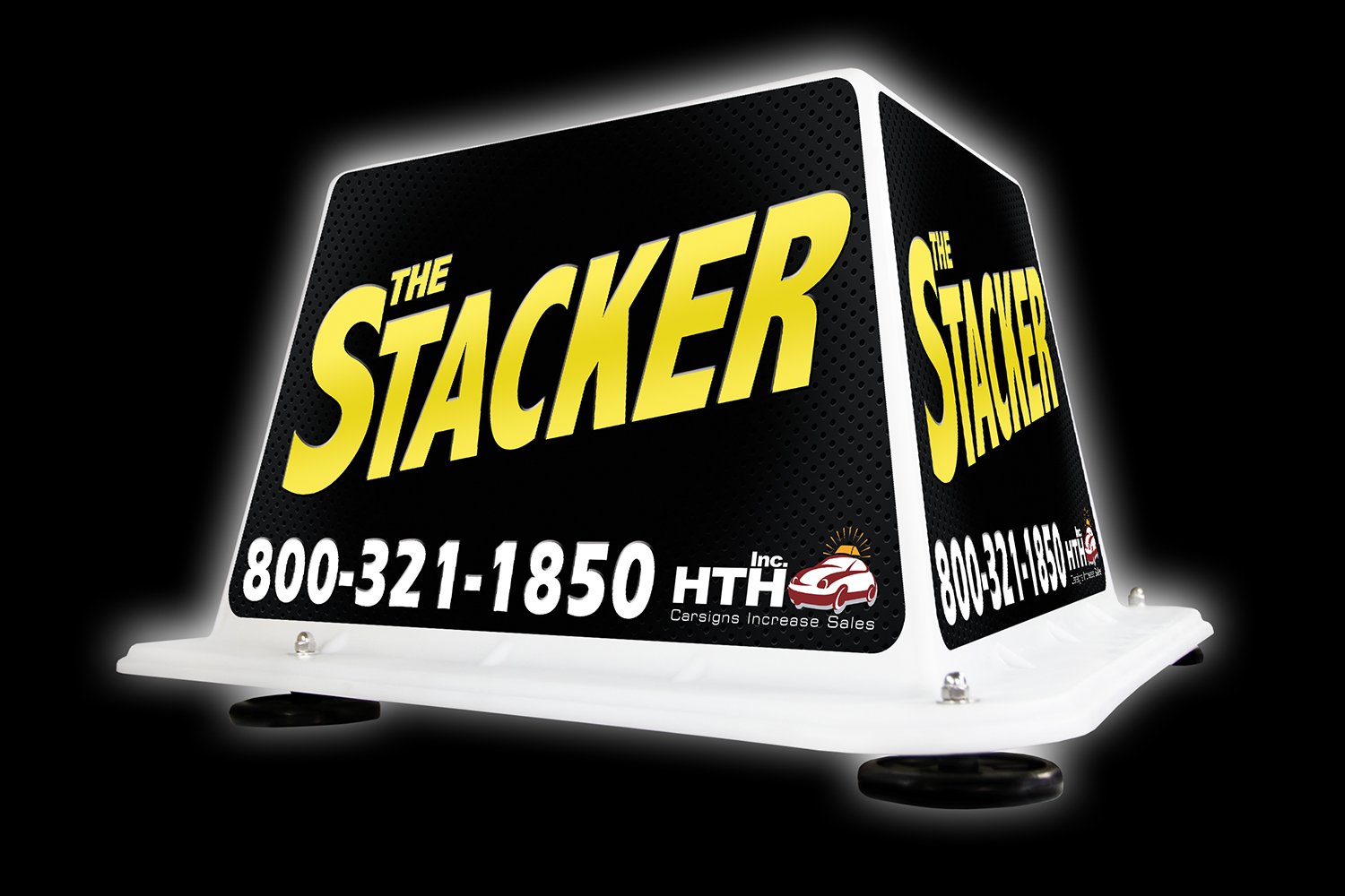 Amazon.com: Lighted Car Top Sign - Stacker - Includes Custom Decals