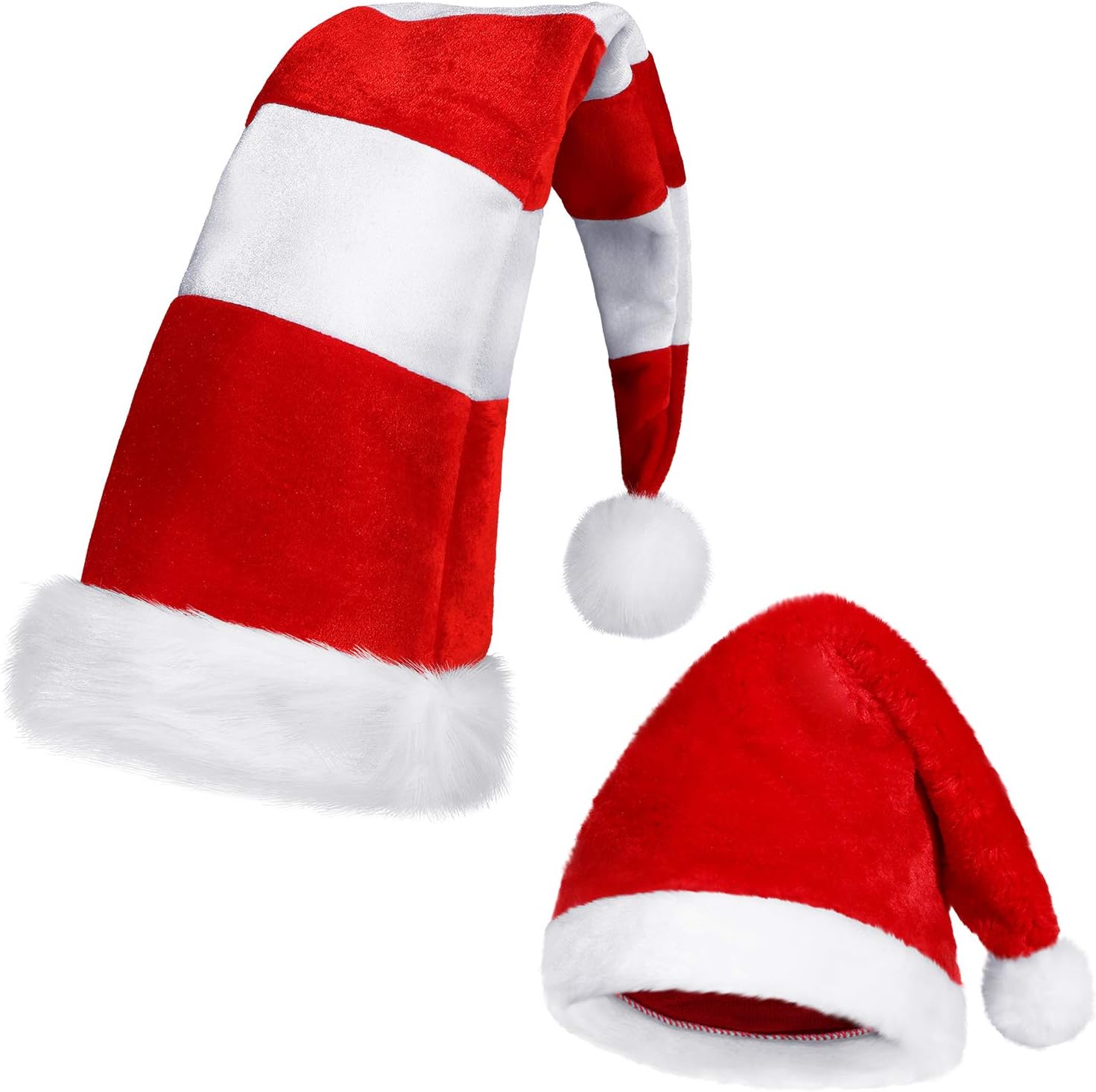 striped christmas hat