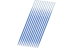 CryoKing 1000Pcs 1ul Disposable Inoculating Loop, Gamma Sterile Plastic Sampling Rod, Blue Polypropylene Inoculation Tool for Cell Biology and Scientific Lab Supplies, Reusable Package