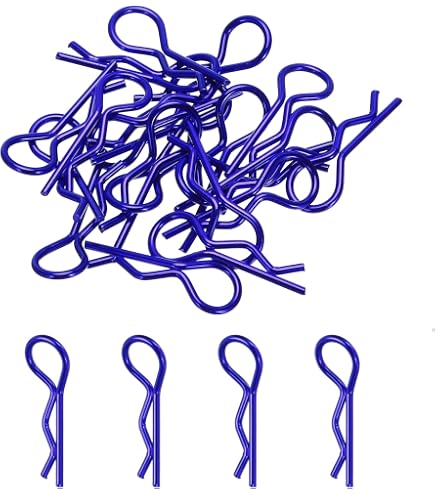 Lot de 30 clips à charnière en métal en acier inoxydable pour photos et