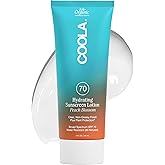 COOLA Organic Sunscreen SPF 70 Sunblock Body Lotion, Dermatologist Tested Skin Care for Daily Protection, Vegan and Gluten Free, Peach Blossom, 5 Fl Oz