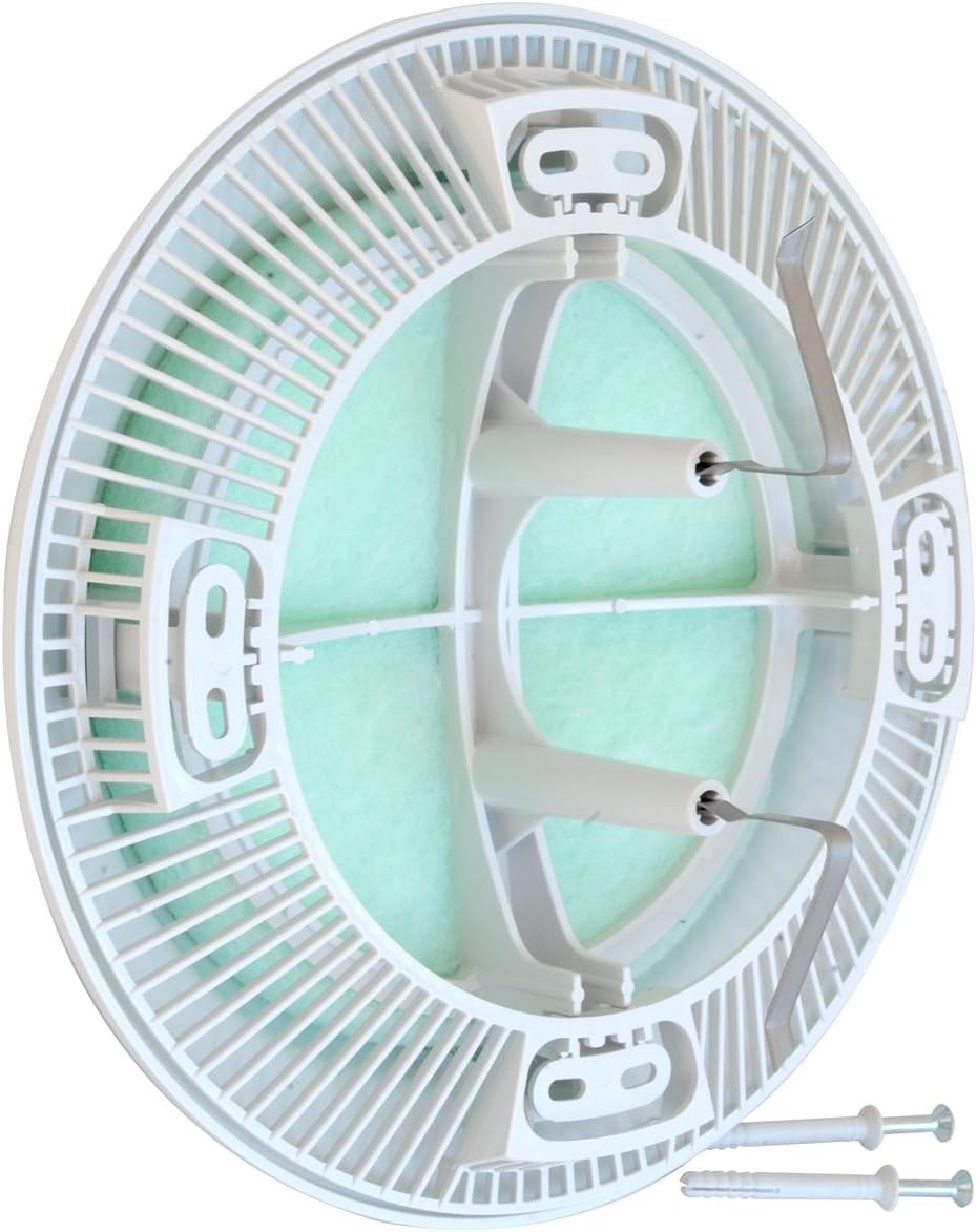 La Ventilazione UFOB UFOBX Acoustic Reducer for Holes White, ø 230 mm - Image 3