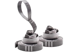 KAMMOK: Python Hammock Straps, No-Stretch, Knotless, Durable and Compact, Set of 2 Straps with Stuff Sack (Python 10 UL Ultralight)