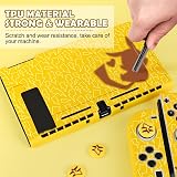 DLseego Protective Case for Switch Dockable TPU Cover with 2 JoyCon Covers view 5