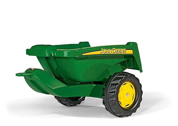 Rolly Toys John Deere Anhänger (rollyKipper II Hänger; Kippfunktion; Kinder ab 2,5 Jahre) 128822