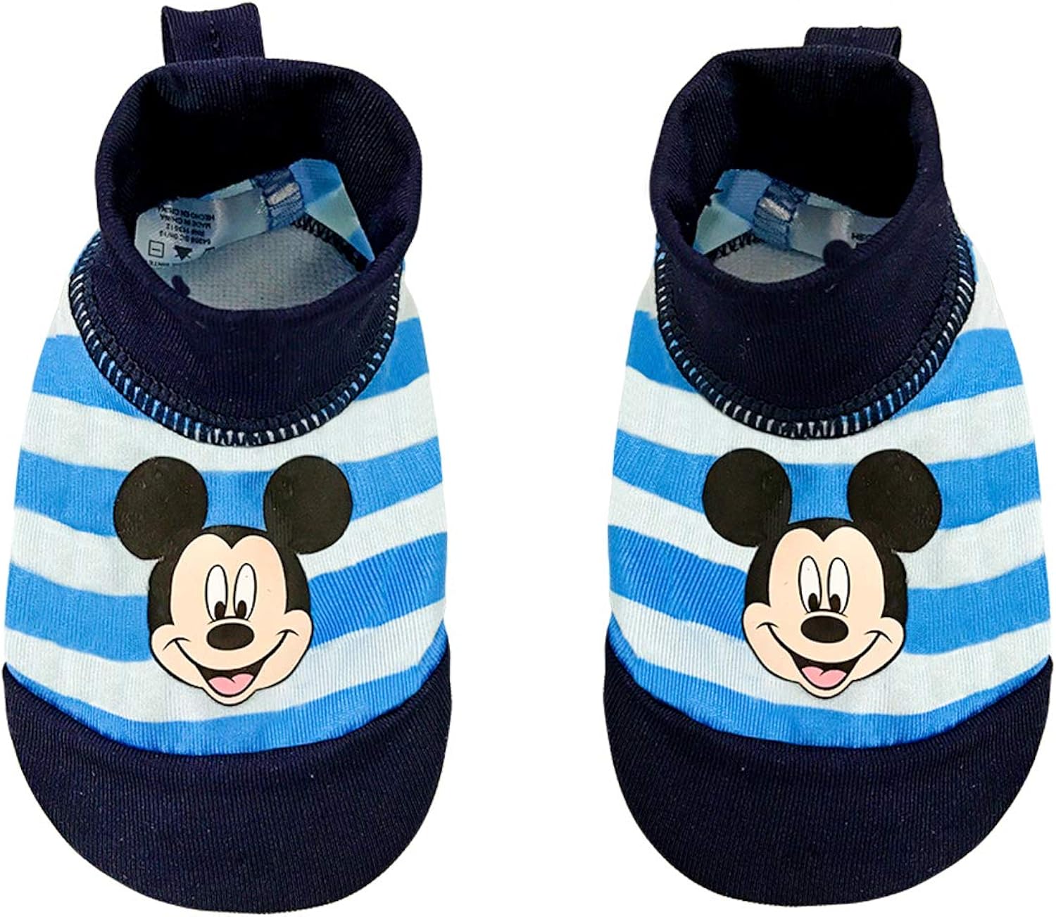 Disney Mickey Mouse Sunny Fun Swim Hat and Swim Booties 0-12 Months [5013] Blue: Clothing