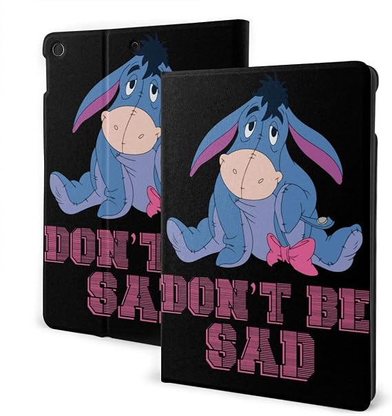 Amazon Co Jp Ipad 10 2 インチ 第7世代 手帳型 ケース アイパッド キャラクター イーヨー ロバ 新型 Ipad Air ケース 10 5インチ Tpu オートスリープ ウェイク スタンドケース マグネット付き 保護カバー 軽量 薄型 服 ファッション小物