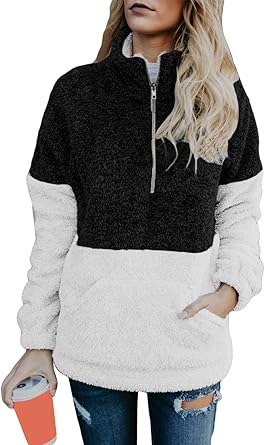 long sweatshirt with pockets