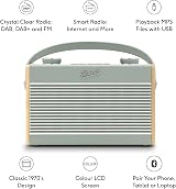 Roberts Rambler Max FM DAB DAB+ Internet Radio with Bluetooth Duck Egg view 2