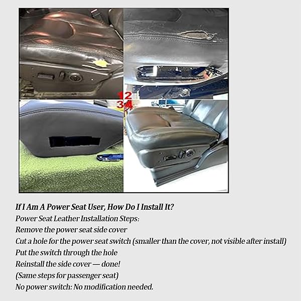 GXARTS DRIVER AND PASSENGER SIDE BOTTOM REPLACEMENT SEAT COVER AND TOP LEAN BACK SEAT COVER LIGHT GRAY 922 OR 92I FIT FOR CHEVY GMC TAHOE SUBURBAN AVALANCHE YUKON SILVERADO SIERRA 2003 2004 2005 2006