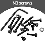 HAOCHEN 1110 Pcs M3 Bolts Nuts Set Hex Socket Head Screws Carbon Steel Kit view 4
