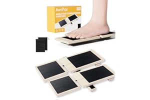 Sidekick Ankle Board,2PCS Blackboard Foot Trainer Single-Leg Balance Board Ankle Strengthener Foot Balance Trainer Exerciser 