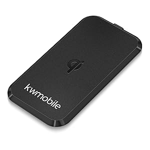 kwmobile Cargador inalámbrico / Wireless Charger / Estación de carga para teléfonos inteligentes habilitados con Qi