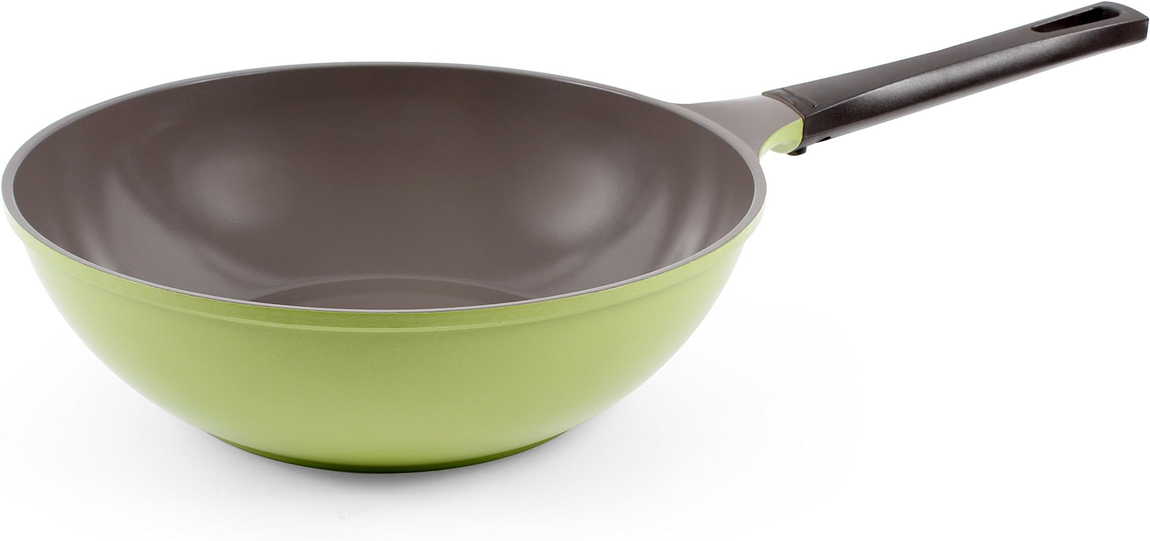Neoflam 12" Ceramic Nonstick Chef's Pan, Avocado Green