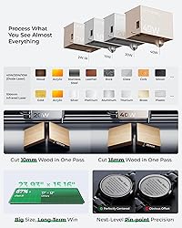xTool S1 40W Laser Cutter and Laser Engraver for