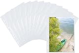 HERMA Photo Pockets 20 x 30 cm Ring Binder 20 Pockets White 7589