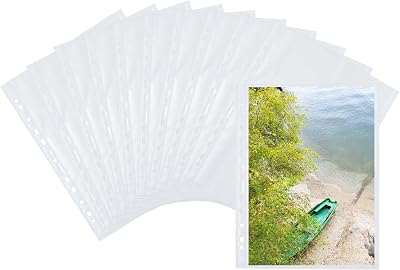 HERMA Photo Pockets 20 x 30 cm Ring Binder 20 Pockets White 7589