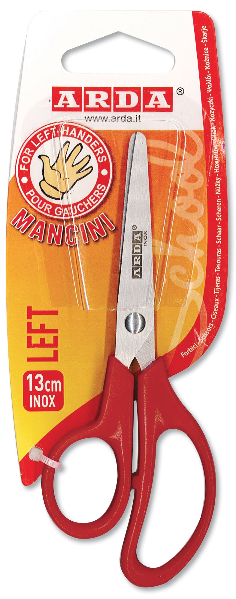 Arda FA1206 Left Hand Scissors, 13 cm, Left