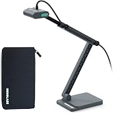 OKIOLABS OKIOCAM S2 Pro 13-MP USB Document Camera, Built-in Light &amp; Mic, OKIOPoint Smart Pointer, for PC | Mac | Chromebook, Ultra HD Camera for Live Demo for Web Conference, Remote Teaching