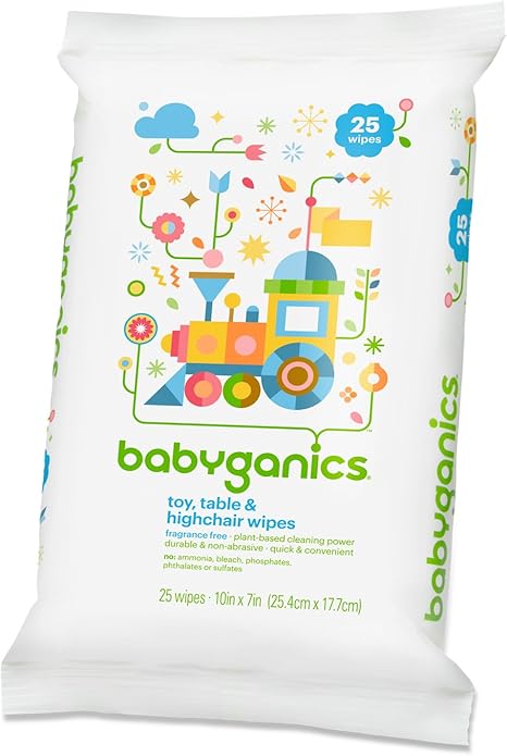 babyganics highchair wipes