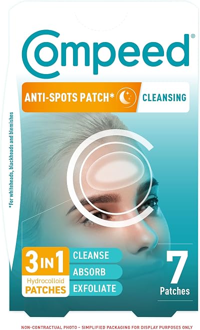 Compeed Anti-Spots Cleansing Patch - Hydrocolloid, Absorb & Exfoliate Blemishes